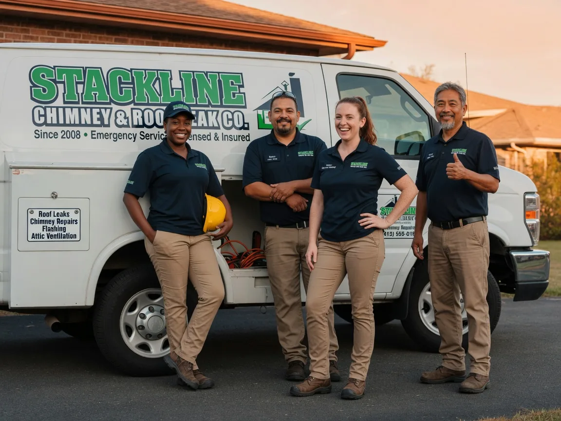 Chimney flashing repair company in Clayton, MI
